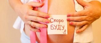 беременная на последнем месяце беременности